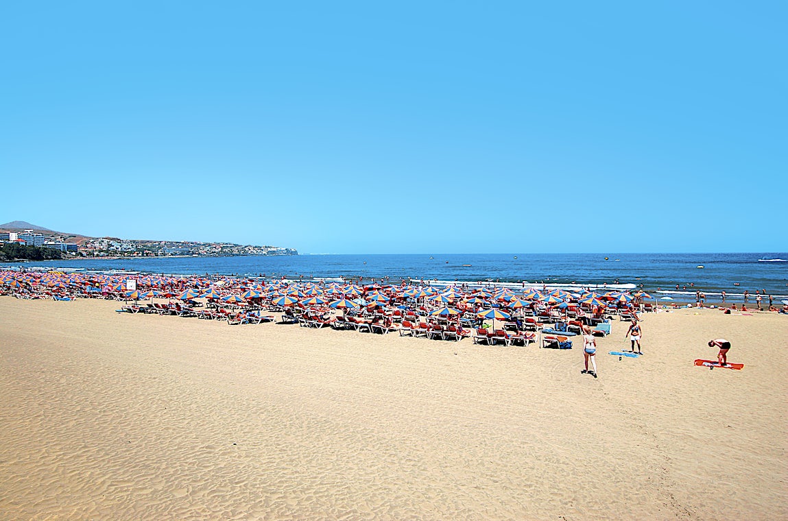 Playa del Ingles, Gran Canaria, Spania, bilde 3 av 19