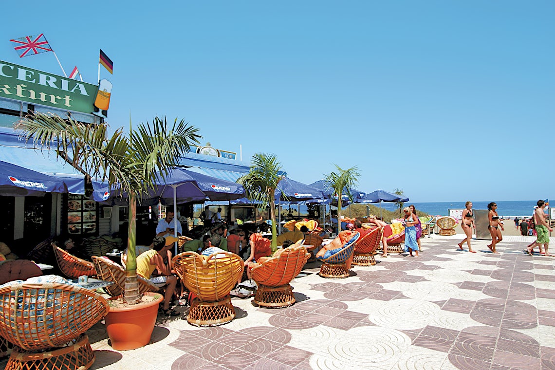 Playa del Ingles, Gran Canaria, Spania, bilde 6 av 19