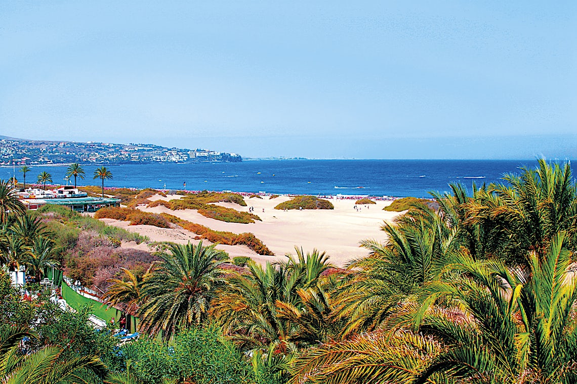Playa del Ingles, Gran Canaria, Spania, bilde 1 av 19