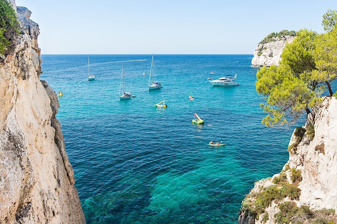 Cala Galdana, Menorca, Spania, bilde 7 av 30