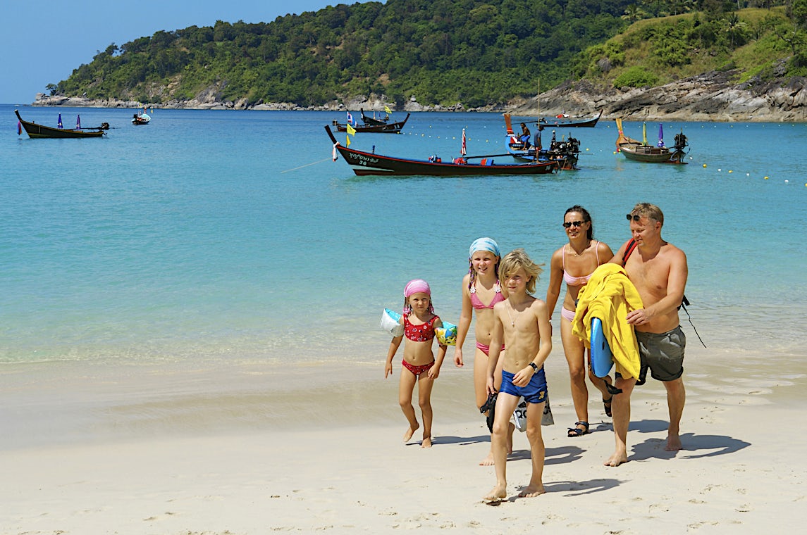Tri Trang Beach, Phuket, Thaimaa, kuva 5/ 12